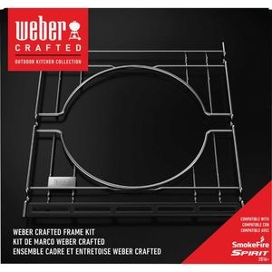 Weber Crafted Genesis Inset Frame Stainless Steel Multi-Purpose Rack
